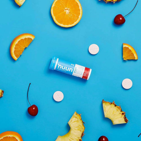 Nuun Hydration Drink Tab - Active - Fruit Punch - 10 Tablets, Case of 6