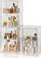 Makeup Storage Organizer, 3 Packs Acrylic Cosmetic Display Case with Division Board for Bathroom Countertop