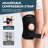 JOMVD Knee Brace for Knee Pain Relief, Adjustable Knee Support with Side Stabilizers for Meniscus Tear, Arthritis, ACL