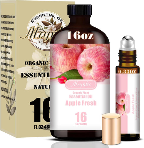 Apple Essential Oil MLYNKL Apple Oils 16.33 fl oz for Diffusers, Humidifiers,