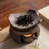 NeoNava Cedar Aromatherapy Burner & Ceramic Oil Warmer for Home & Office (Heat-Resistant Tile Baking Tray +