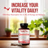 High Strength Quercetin 500mg Capsules, Powerful Antioxidant Supplement for Heart, Skin, Brain & Immune Support (200