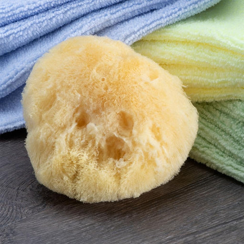 Sea Soft Silk Sponge for Cosmetic Use, Facial Cleansing, 3-4 Inches