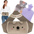 Toxin Hot Water Bag,Hot Water Bottle Rubber Warm Water Bag Pouch with Soft