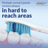 Compatible with Philips Sonicare E Series HX7022 HX7023 HX7052 Sensitive Gum Care Extra Soft Bristle Replacement