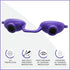 Super Sunnies Evo Flexible UV Eye Protection Goggles, FDA Compliant Tanning Bed Glasses, Purple