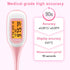 Smart Basal Thermometer for Ovulation Tracking, Digital Oral Body Temperature Thermometer with Backlit, BBT Thermometer