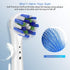 Replacement Toothbrush Heads for Oral B Braun, 4 Pack Professional Electric Toothbrush Heads, Compatible with Oral-B