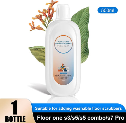 Fresh Ocean Floor Cleaning Solution Compatible with Tineco, Deep Cleans Multiple Hard Floors, Suitable for All Robot