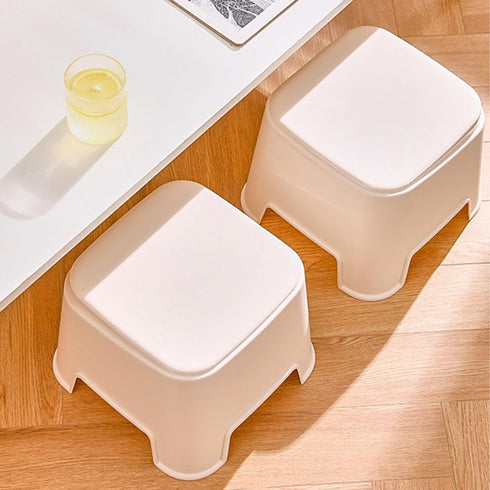 Generic Small Japanese Stool - Amazing Bathroom Seat | Stepping Shower Chair for Kids Stackable Modern Foot Rest Living