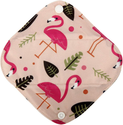Sigzagor 5 1 XS Panty Liners Wet Bag Cloth Menstrual Pads Reusable Washable (Butterflies, XS Panty Liners)