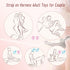 Strap-on Realistic Vibrating Dildo Wearable Harness with Bullet Vibrator, Detachable Silicone G Spot Stimulator, Vagina