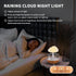 Weljoy Zen Raining Cloud Night Light Aromatherapy Essential Oil Diffuser Micro Humidifier Desk Fountain Bedside
