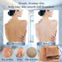 3 Pcs African Exfoliating Net Sponge, Bathing Shower Cloth Kit for Back, Body, Face - Brown