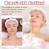Spa Headband for Washing Face, Wristband Sponge Makeup Skincare Headband, Non-Slip Thick Hair Accessory (Pink)