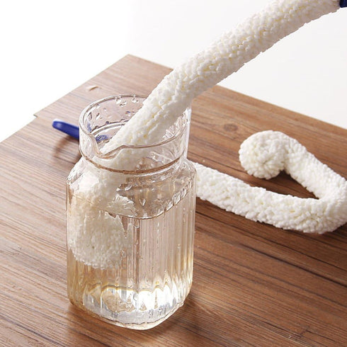 LJDJ Set 2 Bottle Cleaning Brush - of Flexible Bottle Scourer - Multi-Function Household Cleaning Tools for Cleaning