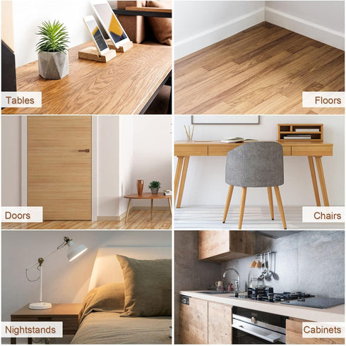 SEISSO Wood Polish Wax - Paste Wax for Wood Finish, Cleaner, Restorer, and Furniture Polish for Wooden Surfaces