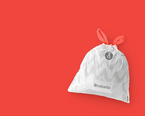 Brabantia PerfectFit Size B, 1.3 Gal, White