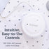 Yogasleep Dohm UNO White Noise Sound Machine (White) With Real Fan Inside for Non-Looping White Noise, For Travel