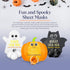 SpaLife Animated Halloween Character Facial Mask