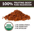 Longevity Botanicals 6 Mushroom Supplement Blend, Organic Mushroom Complex Powder, 100% Fruiting Body, 3.5 oz