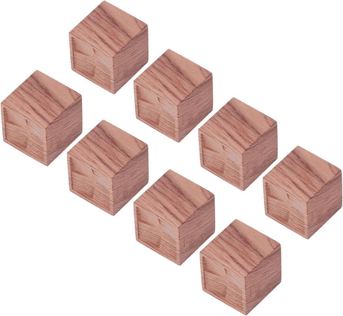 Hulex Supplies 8pcs Set, Essential Oil Diffuser Rosewood Car Diffuser, Compact Wooden Diffuser with Unique Natural