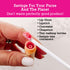 Spatty Lip Gloss Tiny Beauty Spatula, 6 Inch Pink, Shark Tank Mom Made for Makeup Cosmetics Gifts for Women