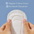 Rael Incontinence Liners for Women, Organic Cotton Cover - Postpartum Essential, Regular Absorbency, 4 Layer Core with