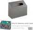 Stylish PU Leather Hand Towel Box Cover for Kleenex Disposable Towels
