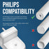 ProofVision 1000 7000 IPX7 2 Electric Toothbrush Wall Charger for US Socket for Philips to Series | Portable Philips