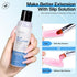 Morovan Poly Gel Slip Solution Kit, 4oz Liquid for Poly Gel Nails with Dual-Ended Brush Pusher for Beginners