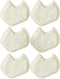 Premium Dancers Pads for Ball of Feet Pain - Sesamoiditis Pads - Made in USA - 12 Pieces Left Foot