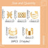 NAISKA Gold Metal Hair Jewelry for Braids, Dreadlocks, Beards - 30PCS Non-Piercing Ear Clips, Cuffs, Locs Decoration