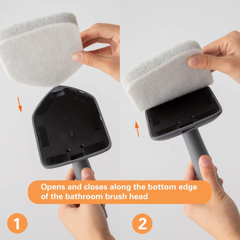 Scouring Pads 3 Pieces Suitable for Tub Tile Scrubber Brushes