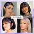 NAISKA Purple Star Hair Clips, Non-Slip Snap Hair Barrettes for Girls Women (12PCS)