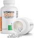K2 (MK7) D3 5000 D3 90 K2 MK-7 360 Bronson Vitamin with Supplement Non-GMO Formula IU Vitamin & mcg Easy to Swallow D