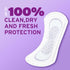 Poise Daily Liners, Incontinence Panty Liners, Regular Length, 48 Count, Very Light Absorbency