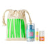 Makeup & Skincare Essentials Kit for Kids Backpack, Tinted Lip Balm, Face Multi-Stick, Universal Body Balm Stick,