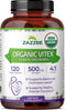 Zazzee USDA Organic Vitex, 500 mg Strength, 120 Vegan Capsules, 4 Month Supply