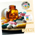 Portable Travel Pill Organizer Case for Daily and Weekly Use