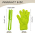 Wzttdm Set, 2 2 Leaf Cleaning Tongs, Microfiber Gloves for Plant Dusting, Plants Cleaning Include PCS Plant Leaf