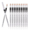 White Eyeliner Pencils for Professional Use, Soft, Waterproof, Long-Lasting Eyeshadow, Eye Brightener, Beauty Makeup