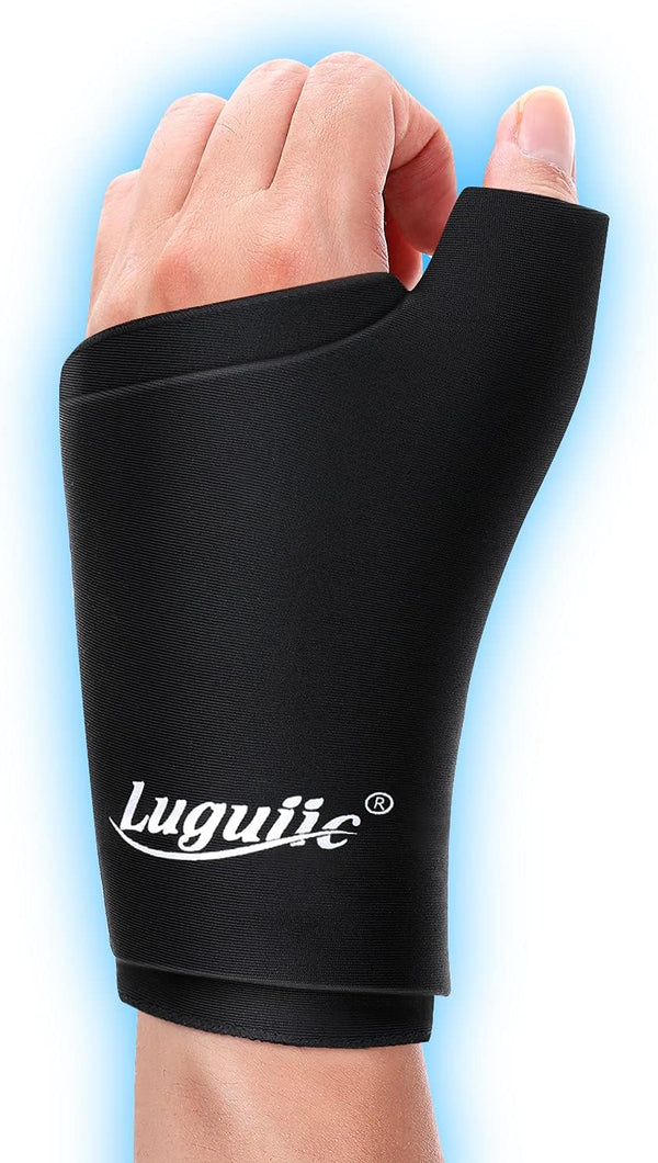 Wearable Thumb Wrist Ice Pack, Hot Cold Compress for Hand Finger Injuries, Carpal Tunnel, Arthritis, Tendonitis,
