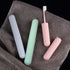 2 Pcs Travel Toothbrush Case, Portable Waterproof Toothbrush Holder for Travel, Camping, School, Home.