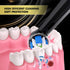 Compatible with Oral-B iO 3/4/5/6/7/8/9/10 Series, 10 Pack Replacement Brush Heads for Electric Toothbrush (Black)