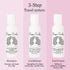 Rizos Curls Trio Travel Curl Kit, Includes Travel Hydrating Shampoo, Deep Conditioner, Curl Cream, 3 Pack of 2 oz