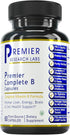 Premier Research Labs Complete B - Vitamin B Complex Supplement for Optimal Health, 60 Capsules