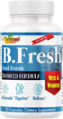 Therefore B. Fresh Oral Health Probiotics for Bad Breath Support, Dental Probiotic Mouth Probiotics - 120 Capsules