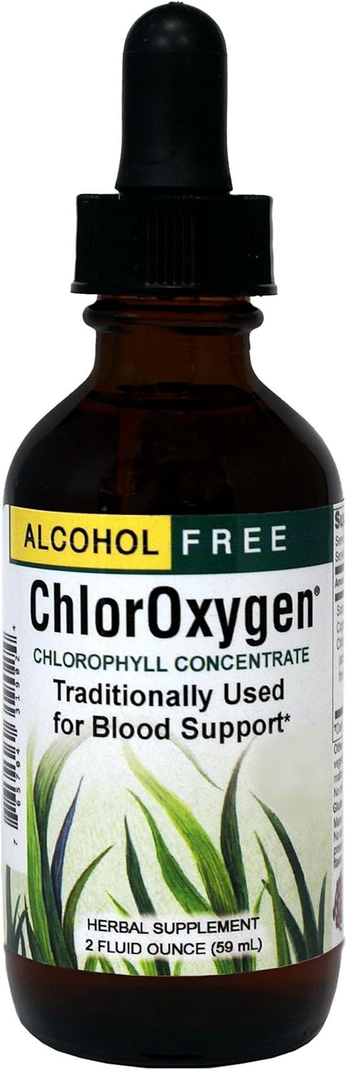 Herbs Etc. ChlorOxygen Chlorophyll Concentrate, 2 fl oz, Energy Support