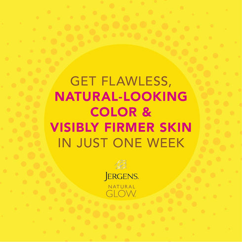 Jergens Natural Glow +FIRMING Self Tanner Body Lotion, Medium to Tan Skin Tone, 7.5 Fl Oz (Pack of 2)